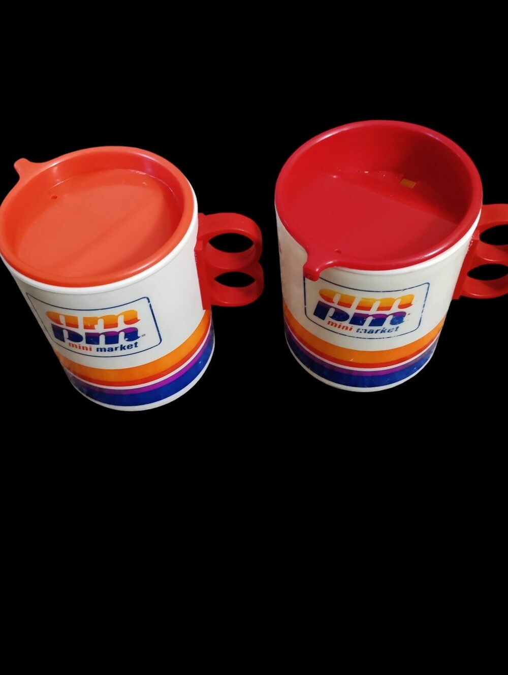 80s AM/PM Convenience Store Hills Bros Coffee Mug Bundle Travel Retro